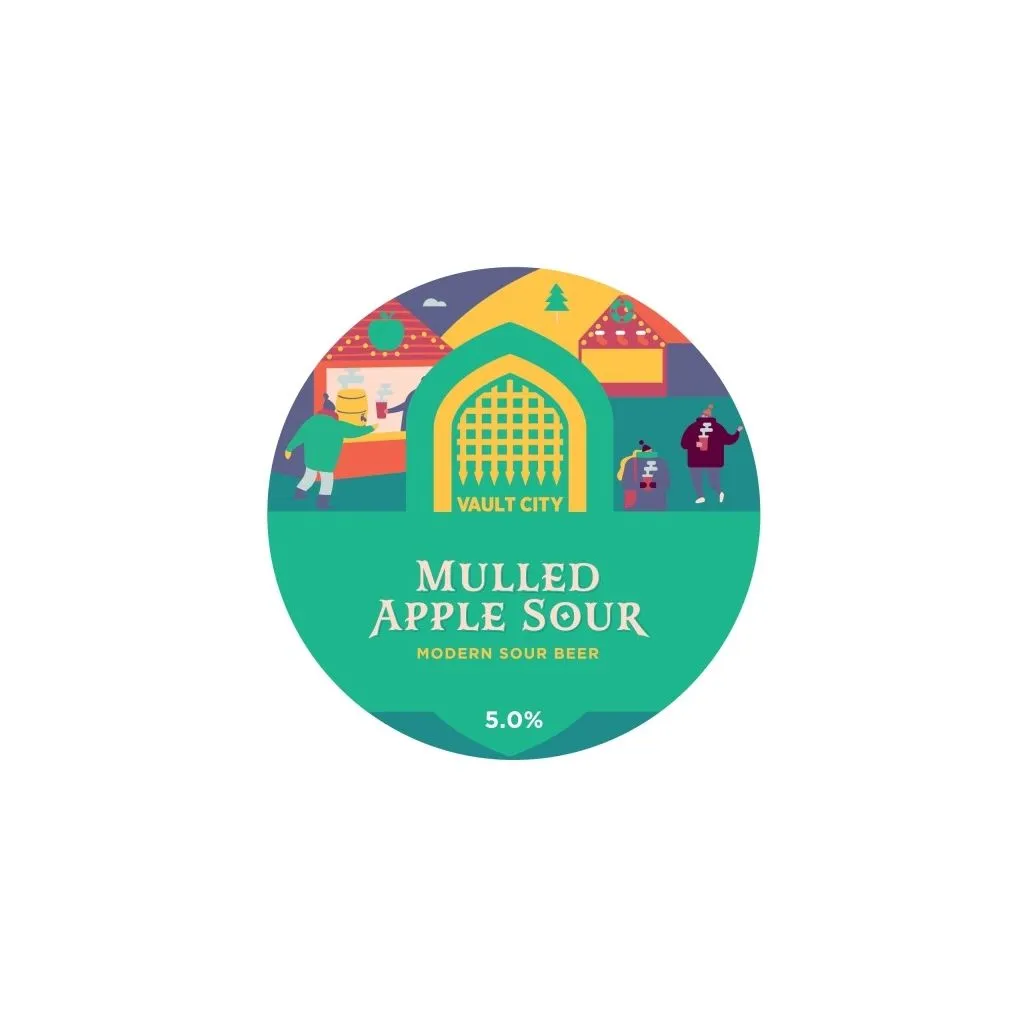Vault City Mulled Apple Sour  5% 44cl