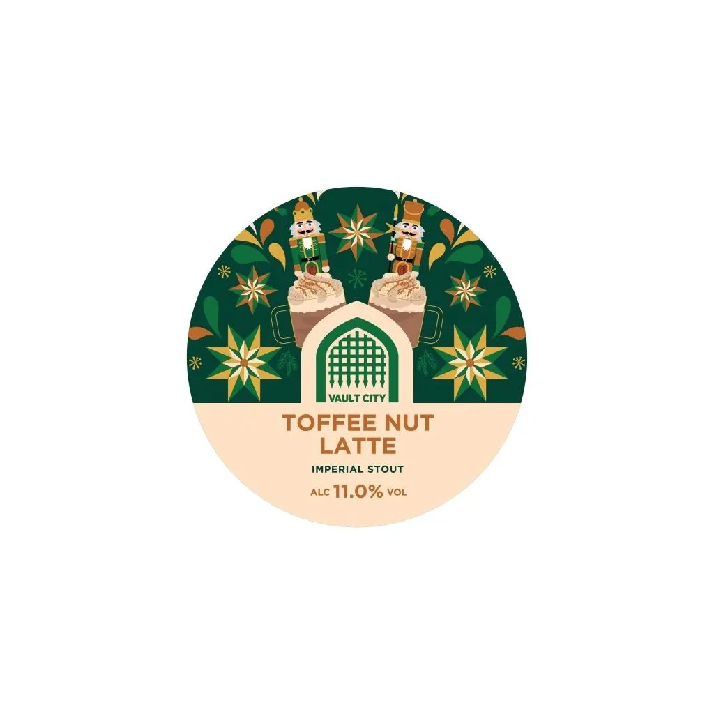 Vault City Toffee Nut Latte 11% 33cl