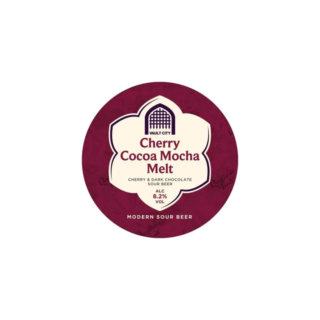 Vault City Cherry Cocoa Mocha Melt 8.2% 44cl