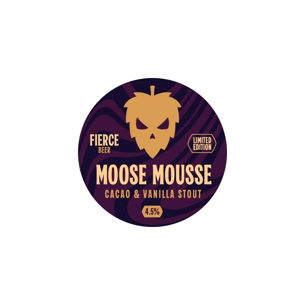 Fierce Beer Irish Cream Moose 4.5% 44cl 