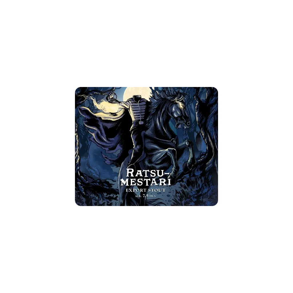 Tuju Brewing - Ratsumestari Stout  7,5%  44cl