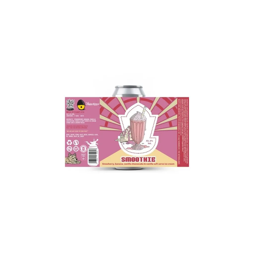 White Dog Will It Float #14 (collab Tripping Animals), 44 cl