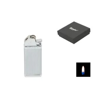 Eurojet Classic Flint/Pipe Chrome Lighter – flint tænding, krom finish pipe-lighter