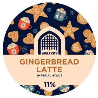 Vault City Gingerbread Latte 11% 33cl