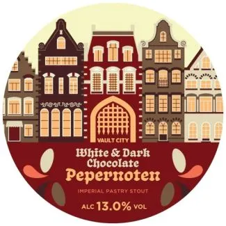Vault City White & Dark Chocolate Pepernoten Imperial Stout 13% 33cl