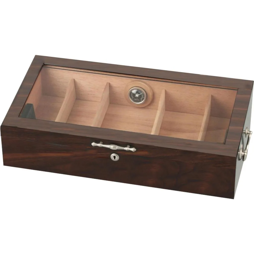 Humidor walnut finish til ca. 150 cigar