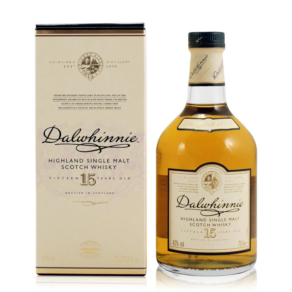 Dalwhinnie 15 Year Old Highland Single Malt 43% 70 cl – flaske hos Havnens Vin