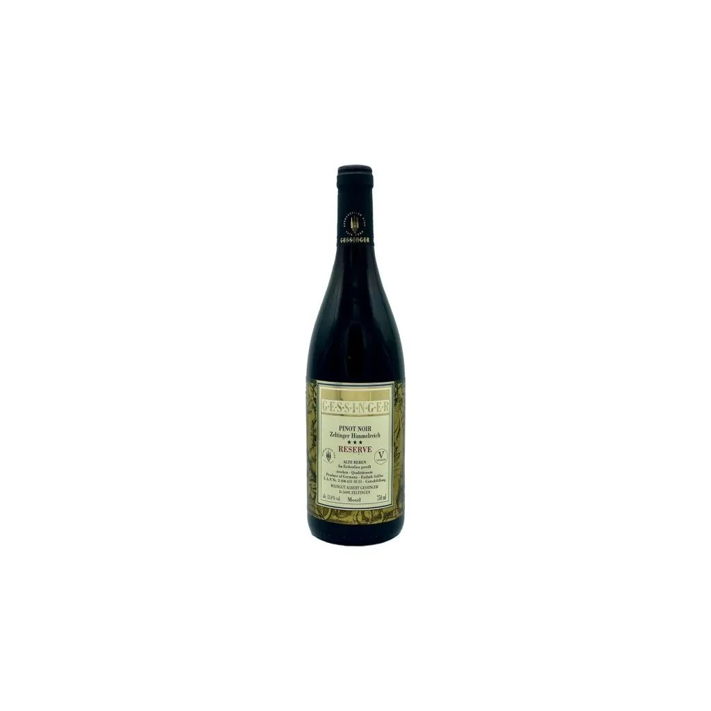 Gessinger, Pinot Noir *** Zeltinger Himmelreich Reserve Privée 2019, 75 cl.