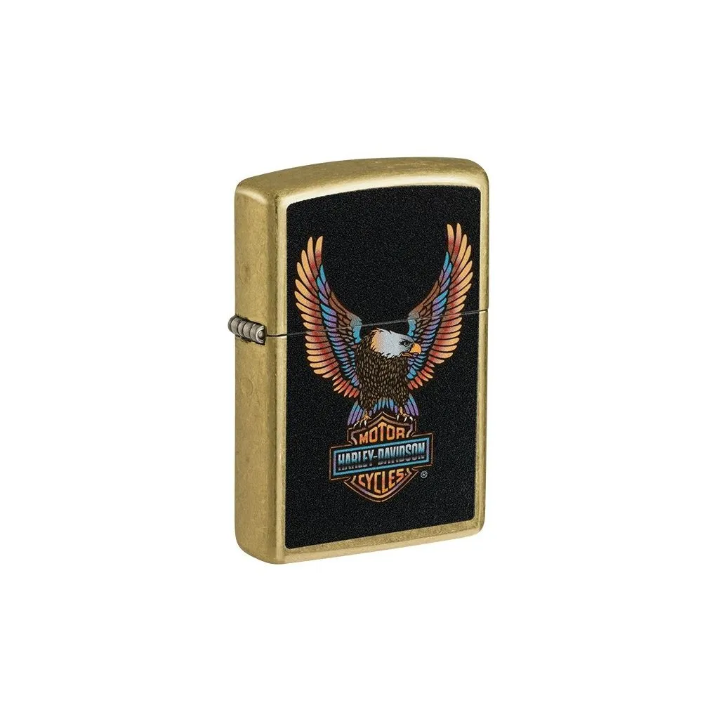 Zippo Harley-Davidson lighter med Bar & Shield logo 