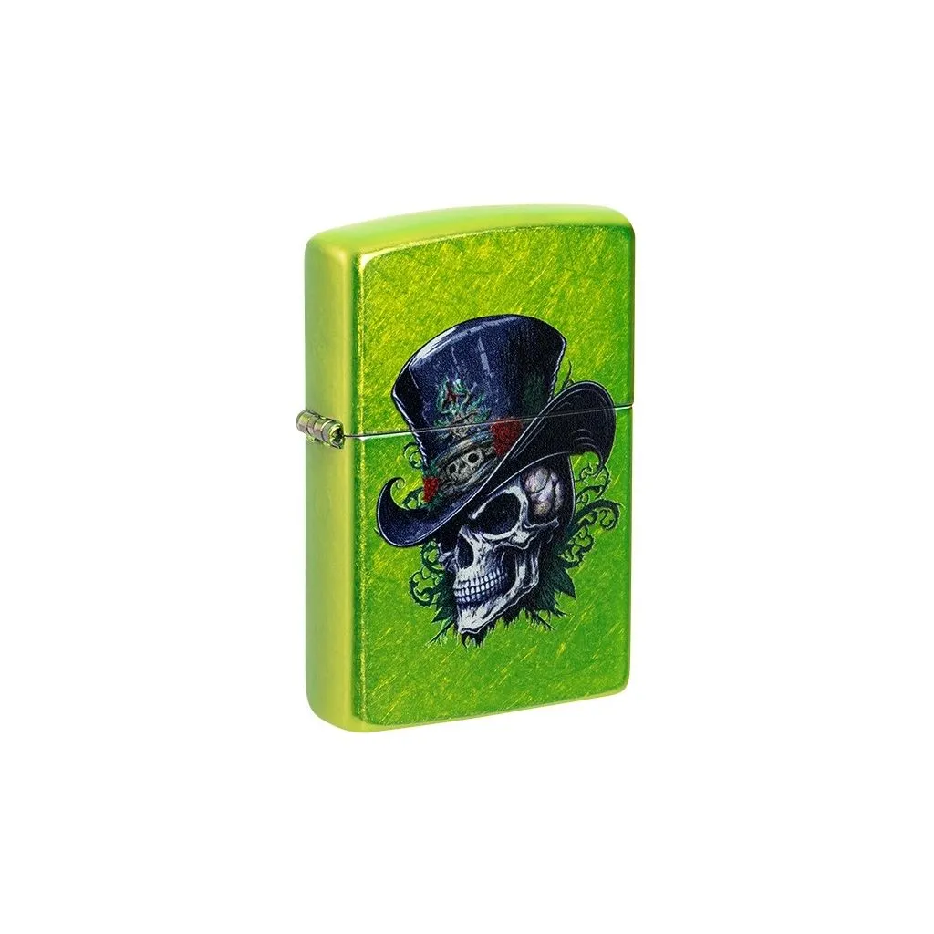 Zippo Top Hat Skull
