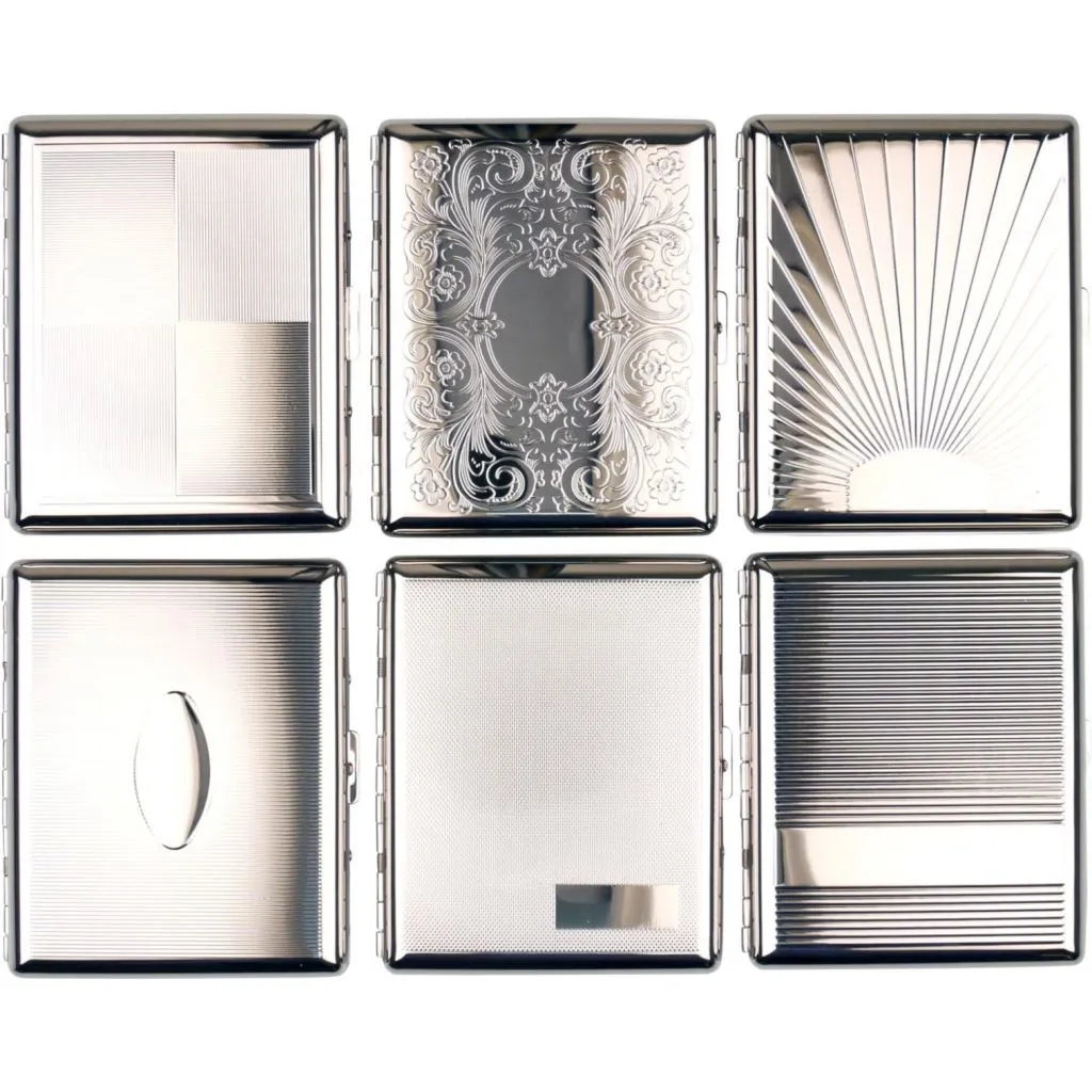 Cigaretetui passer til 100mm for 20 stk. 