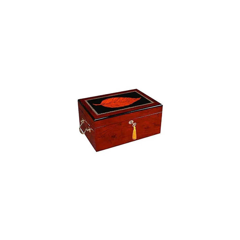Humidor til ca. 100 cigar Mable wood finish
