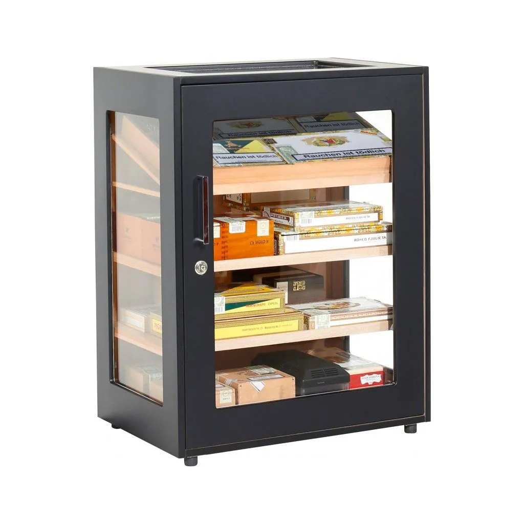 Adorini Salina Humidor Cabinet Black