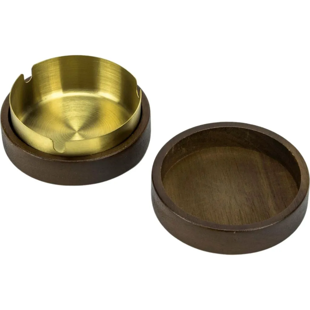 Askebæger messing og træ