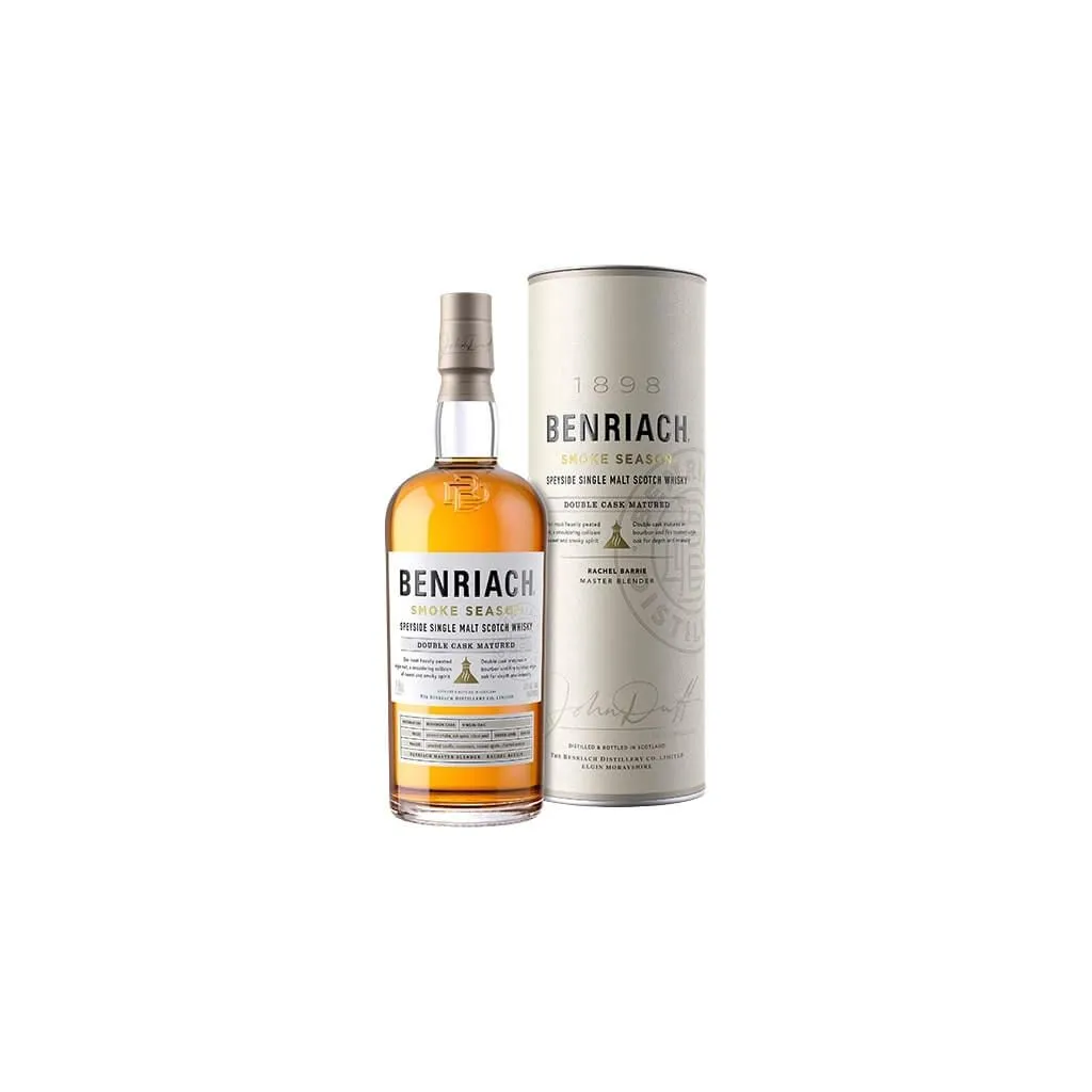 Benriach Smoke Season Double Matured 52,8% 70 cl – flaske hos Havnens Vin