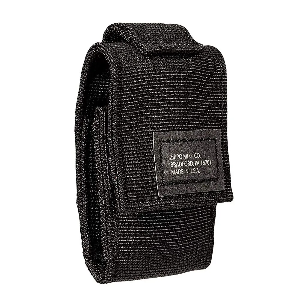 Black Tactical Pouch Zippo