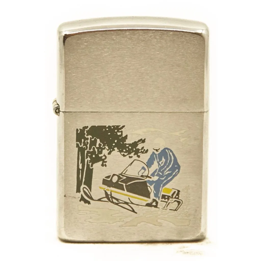Zippo Lighter Snow Mobiler 