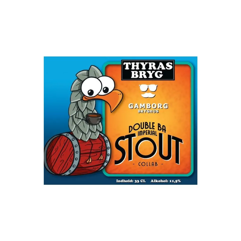 Gamborg Bryghus Double BA Imperial Stout 11,5% Alk. / 33cl