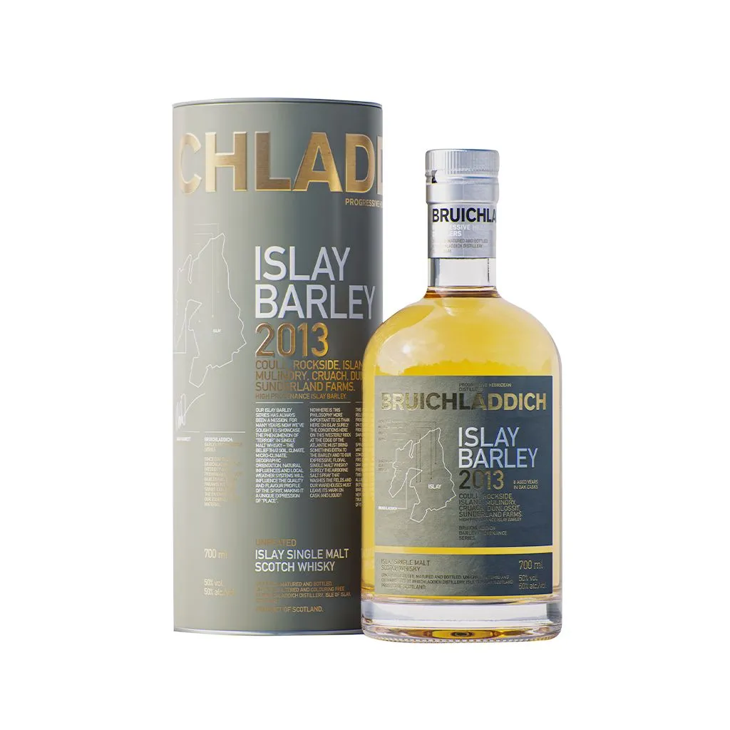 Bruichladdich Islay Barley 2013 50% 70 cl – flaske hos Havnens Vin