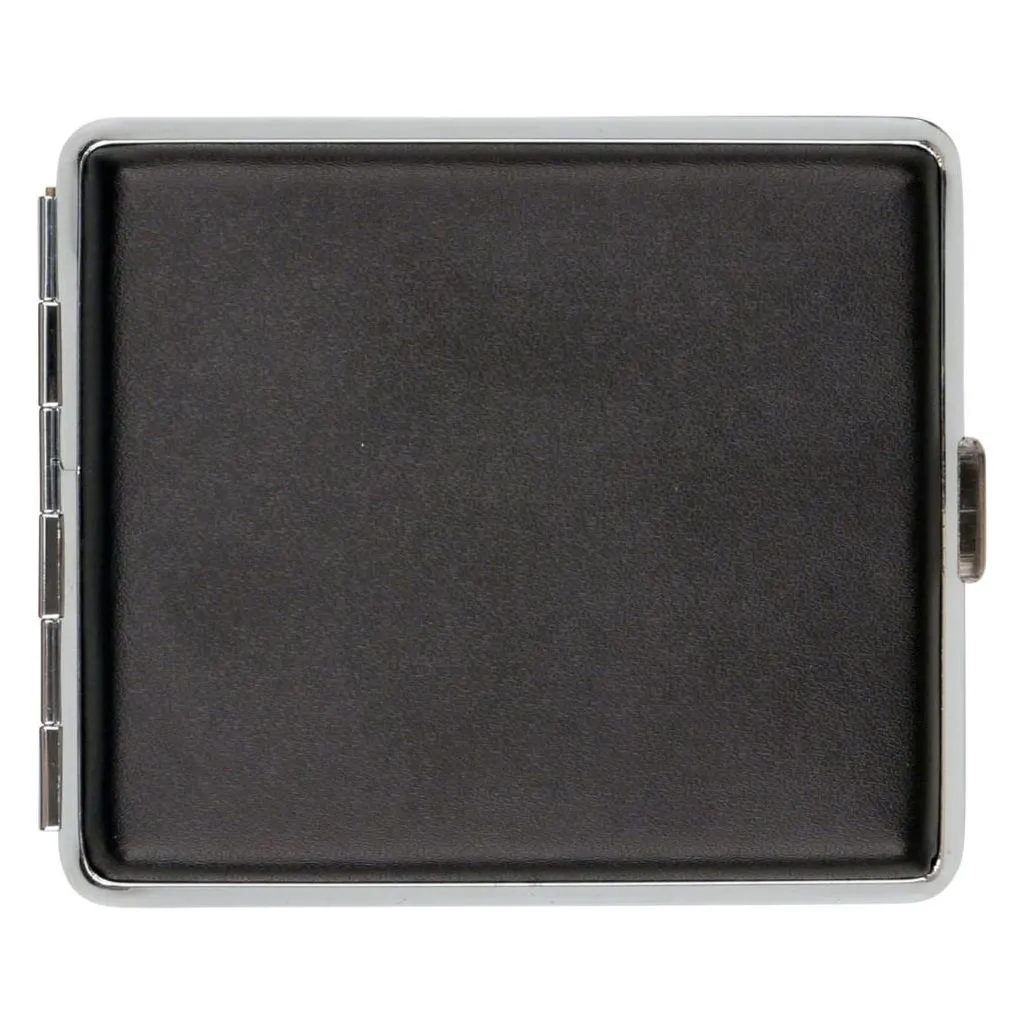 Sort cigaret etui til 18 cigaretter
