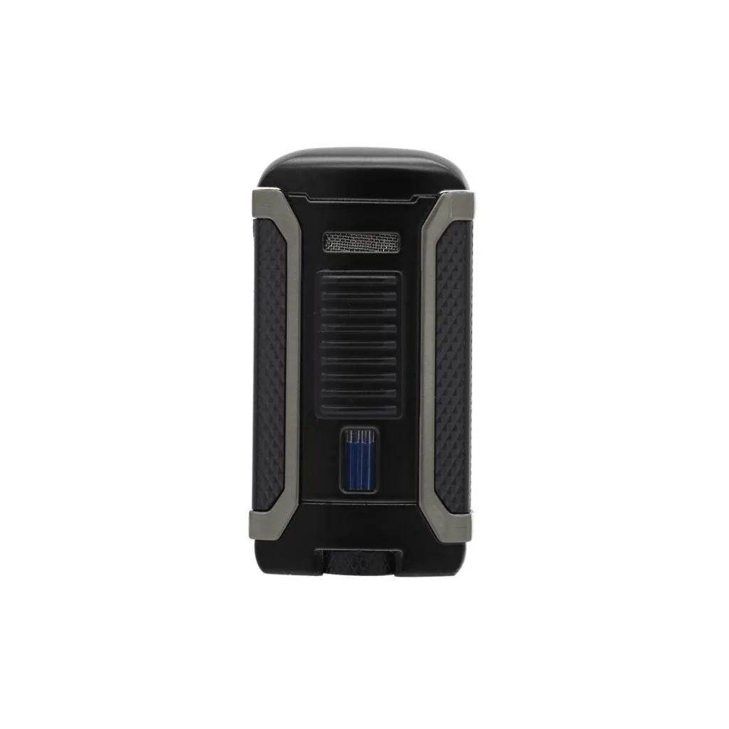 COLIBRI Apex Matte Black cigarlighter – mat sort finish med jetflamme