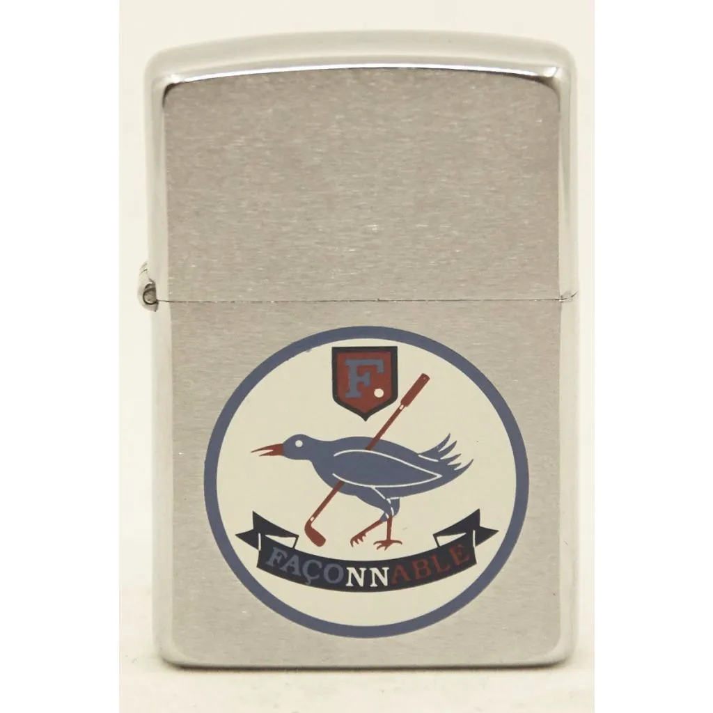 Zippo Lighter Faconnable