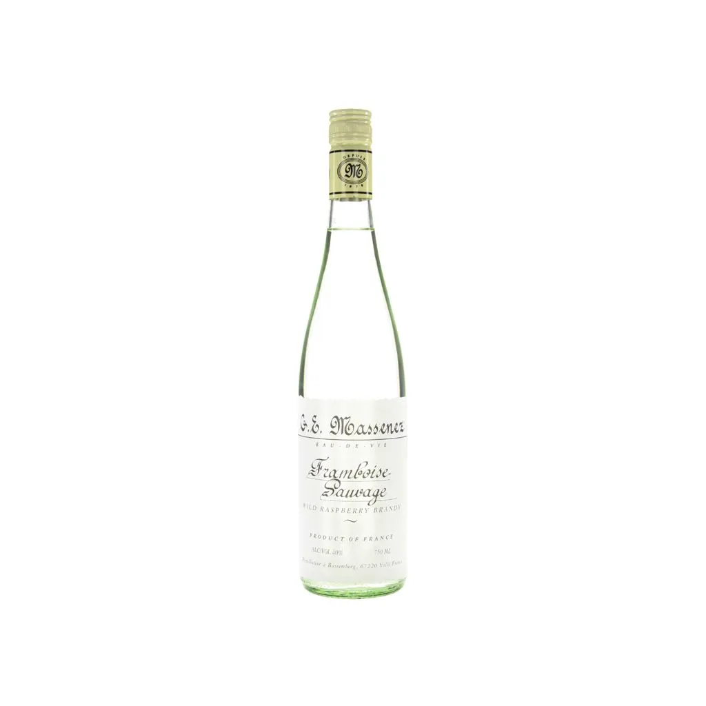 Massenez, Eau de Vie Framboise Sauvage, 70cl. 40%