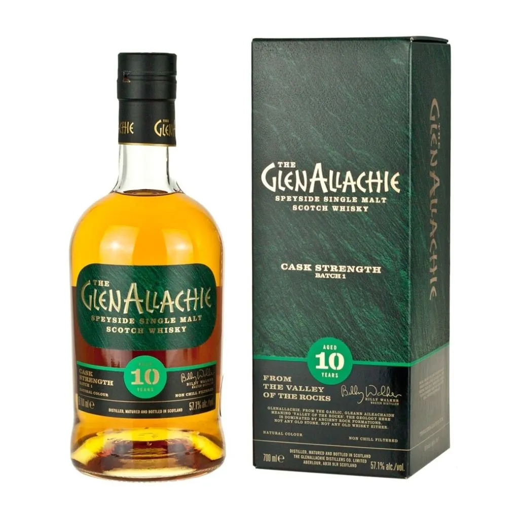 GlenAllachie 10 År Cask Strength Batch 7 56,8% 70 cl – Speyside single malt

Alternative alt-tekster:

GlenAllachie 10yo Cask Strength 56.8% 70cl batch 7

GlenAllachie single malt 10 år batch 7 56.8% vol.

GlenAllachie 10 years old cask strength b