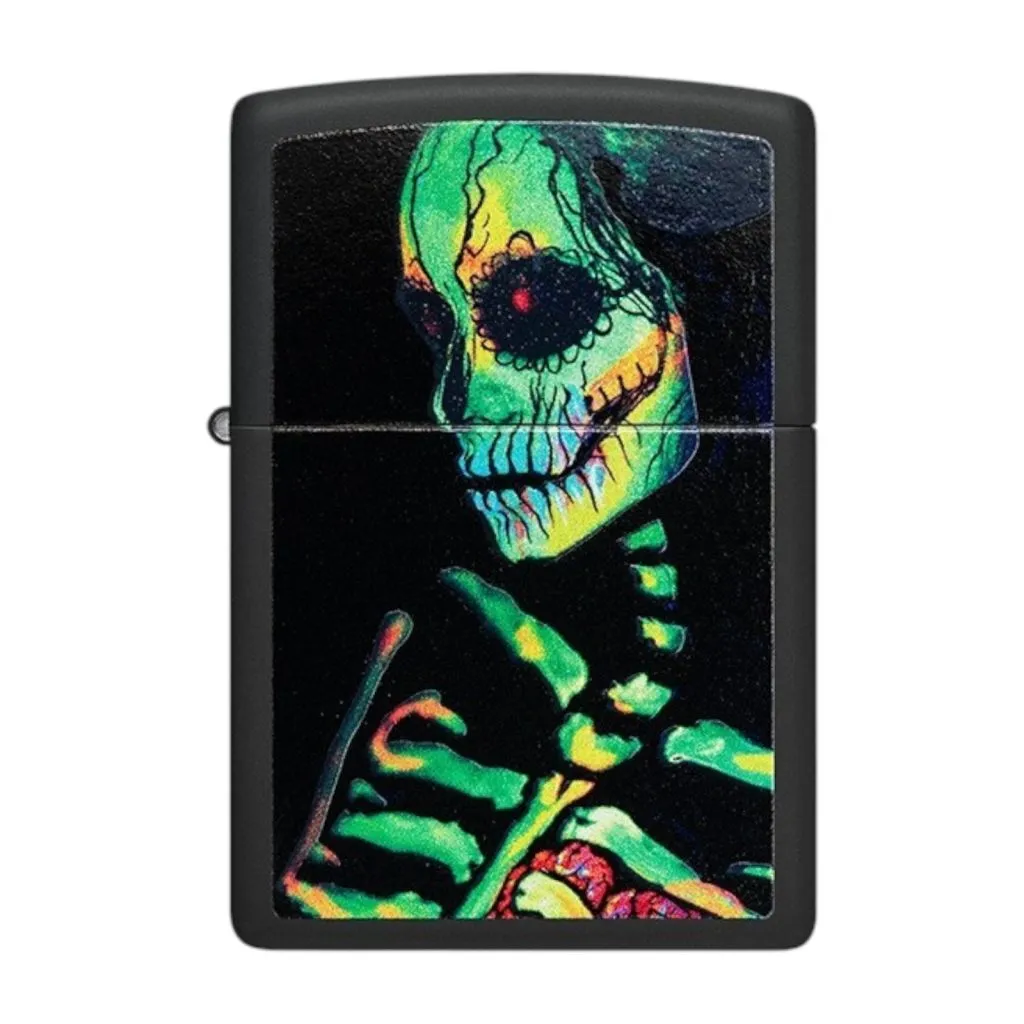 Zippo Glowing Skull
