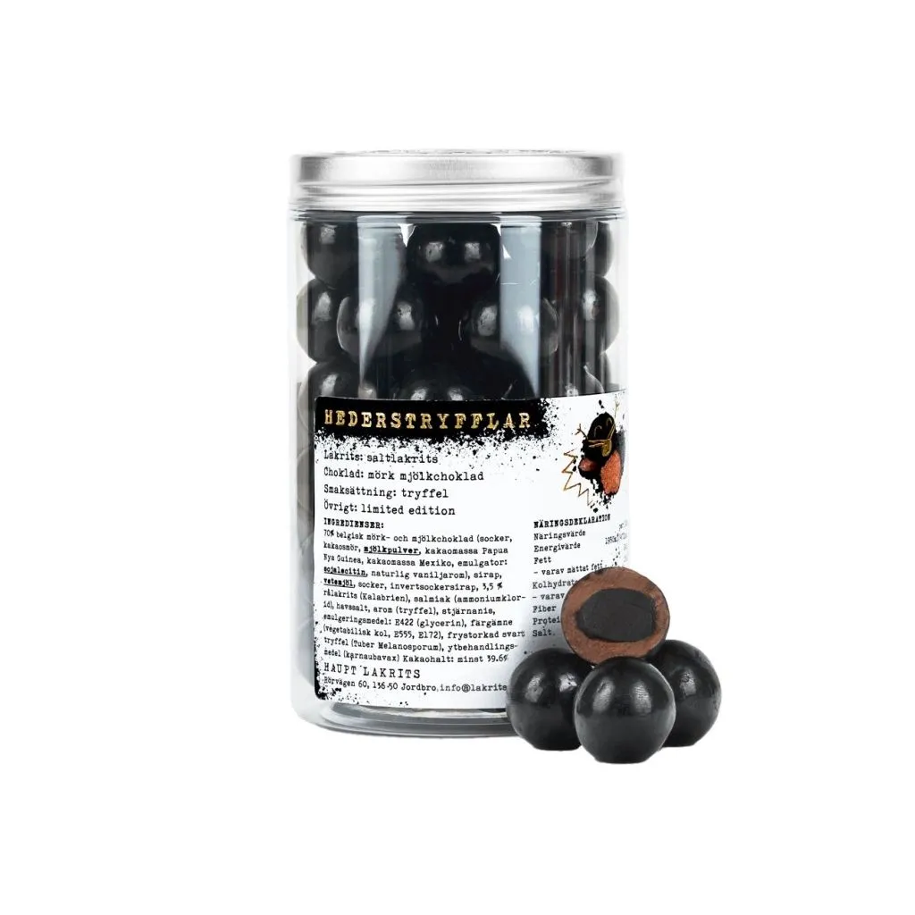 Hapt Lakrits HEDERSTRYFFLAR 250g 