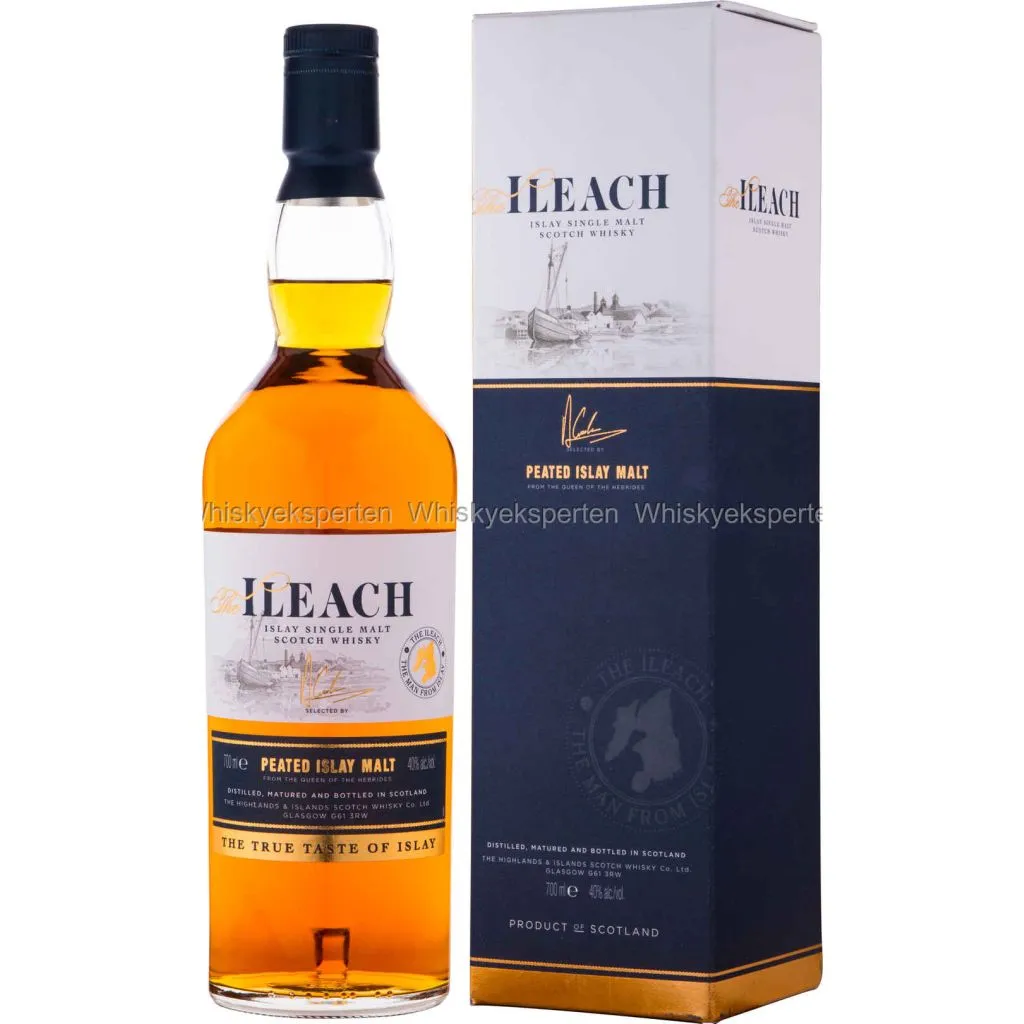 Ileach Islay Single Malt 40% 70 cl – flaske hos Havnens Vin
