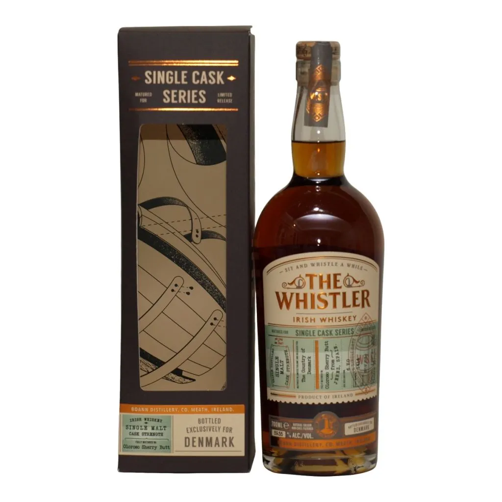 The Whistler 6 Y.O. Oloroso Single Cask 59,55% 70 cl – Irsk premium whisky