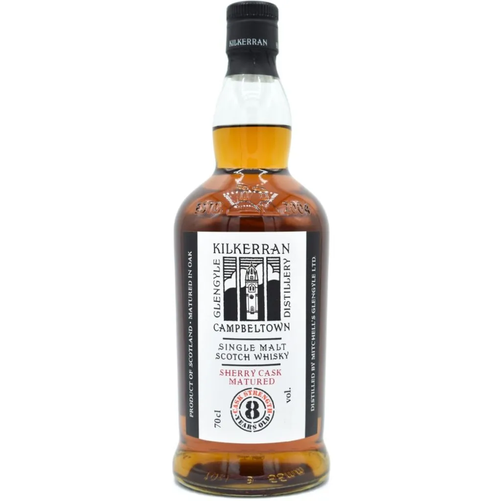Kilkerran 8 Y.O. Sherry Cask 57,5% 70 cl – flaske hos Havnens Vin
