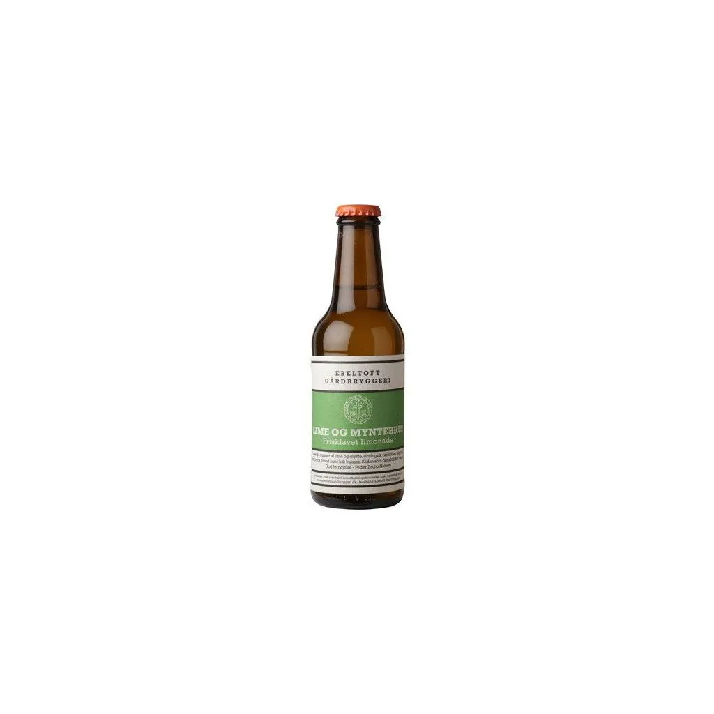 Ebeltoft Gårdbryggeri, Lime- og myntebrus 25cl