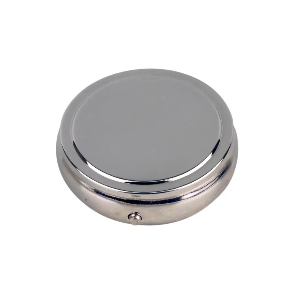 Lommeaskebæger chrome shiny