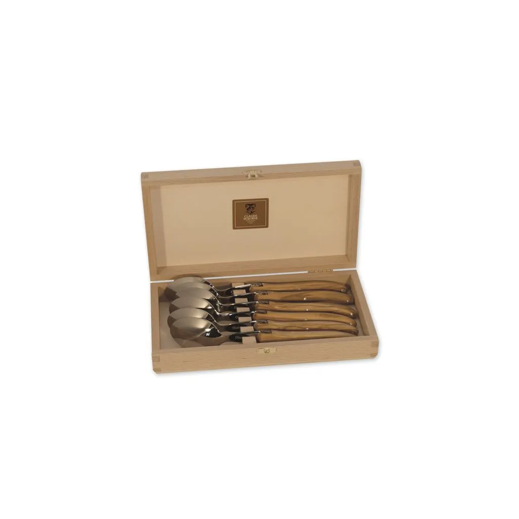 Claude Dozorme - Skeer i oliventræ - 6 stk