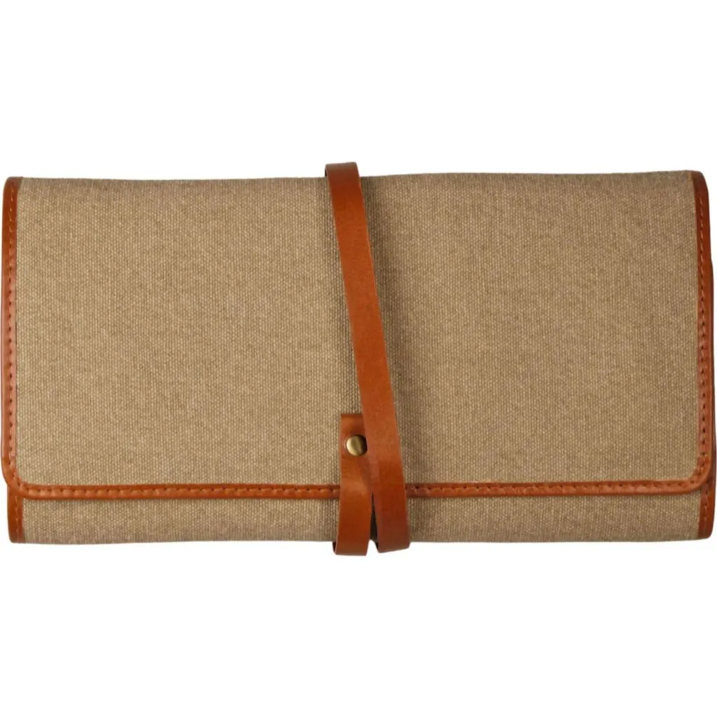 PASSATORE rørrulletaske i lærred til piber