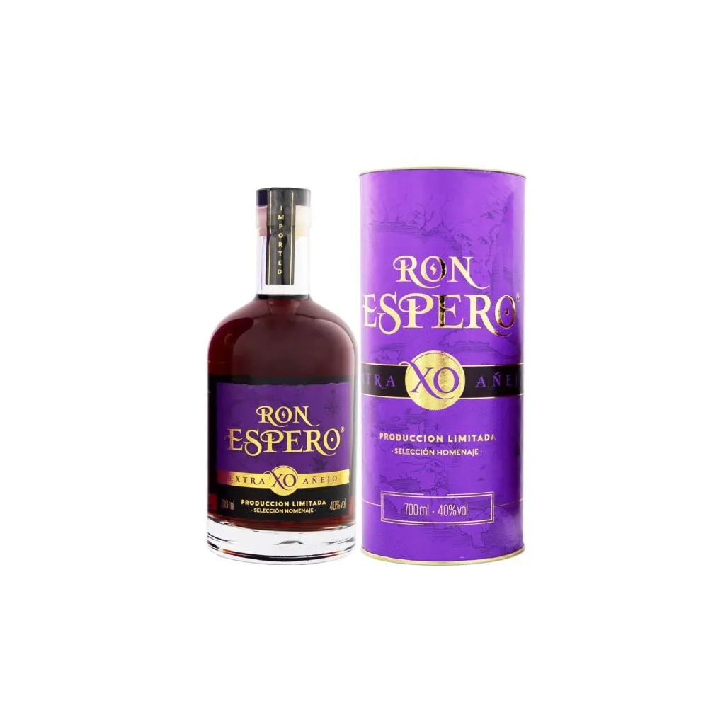 Ron Espéro, XO Extra Anejo, 40% 70 cl.