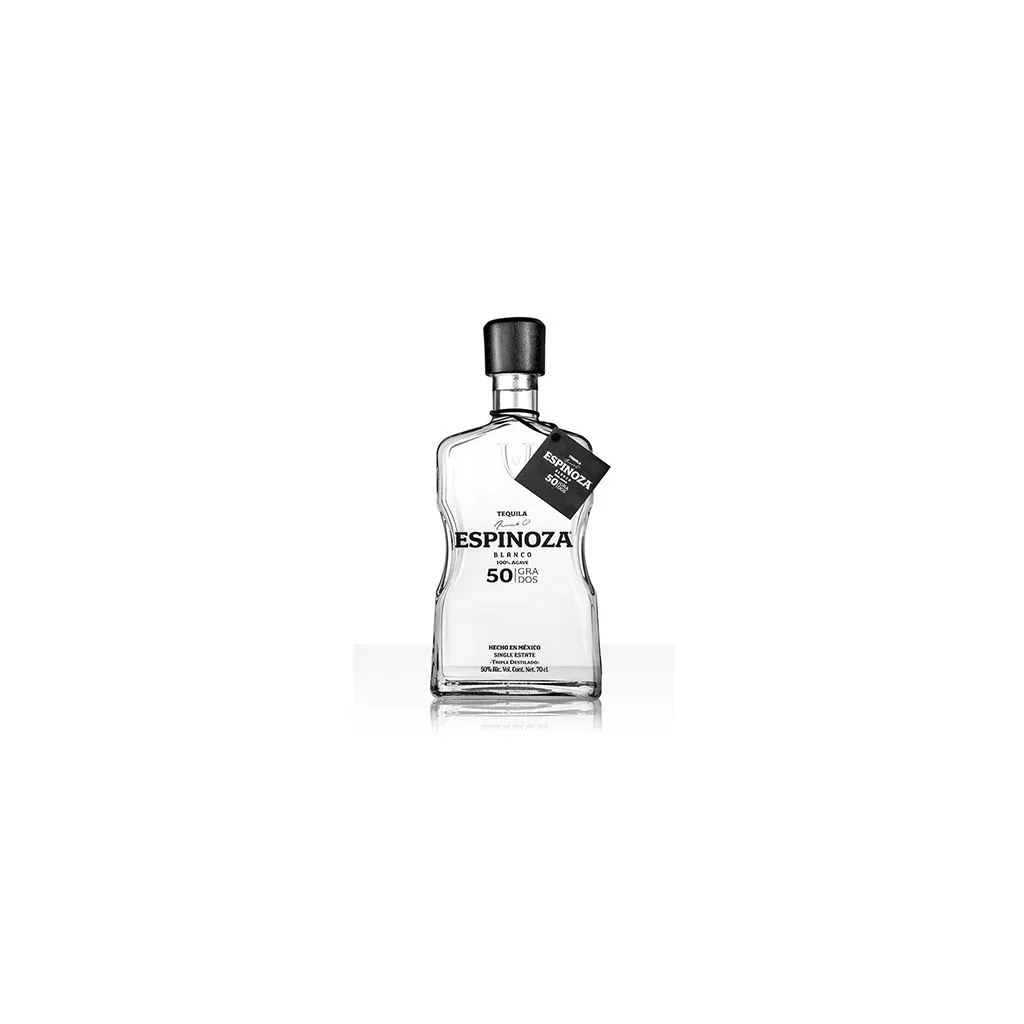 Tequila Espinoza Blanco, 50% 70 cl.