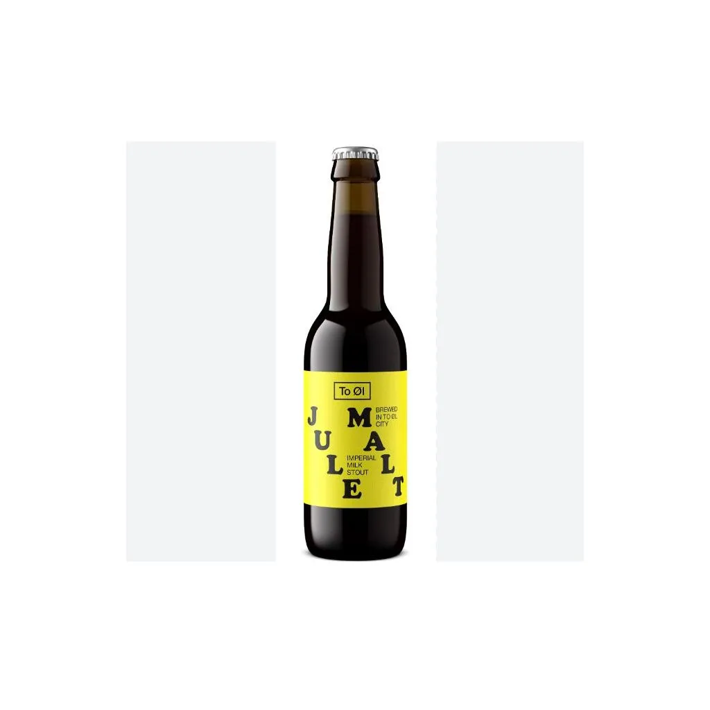 To Øl Jule Malt 13% , 33cl