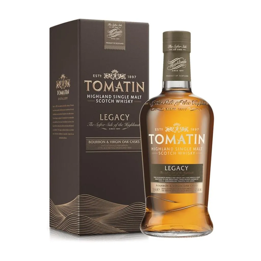 Tomatin Legacy Highland Single Malt 43% 70 cl – Highland whisky fra Tomatin Distillery