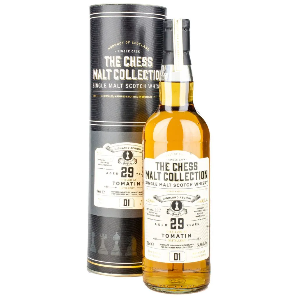 The Chess Malt Collection Tomatin 29 Y.O. 54,9% 70 cl – flaske hos Havnens Vin