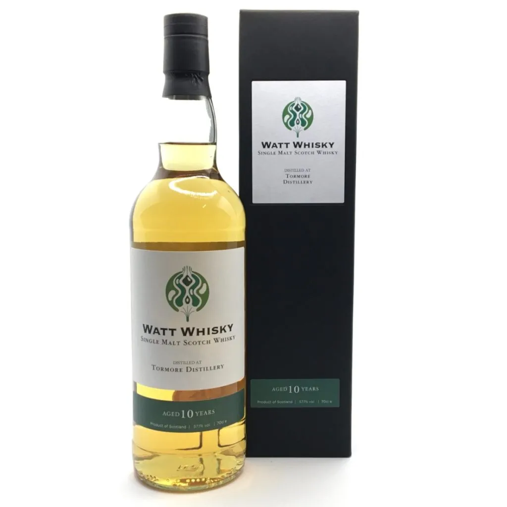 Watt Whisky Tormore 10 Y.O. 57,1% 70 cl – Speyside single malt, limited edition
