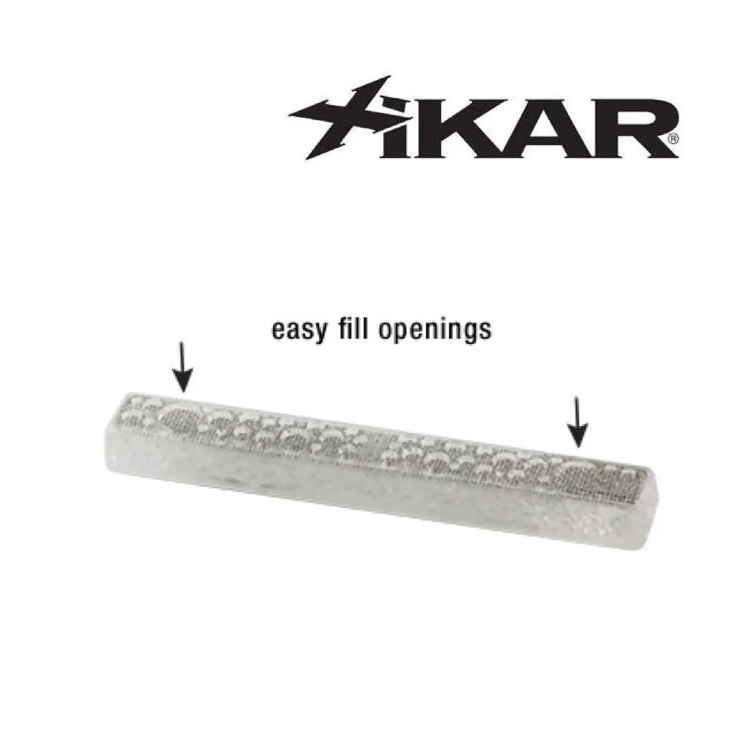 XIKAR HumiStore Crystal Humidifier Bar – slim bar til fugtstyring op til 50 cigarer, 70 % RH