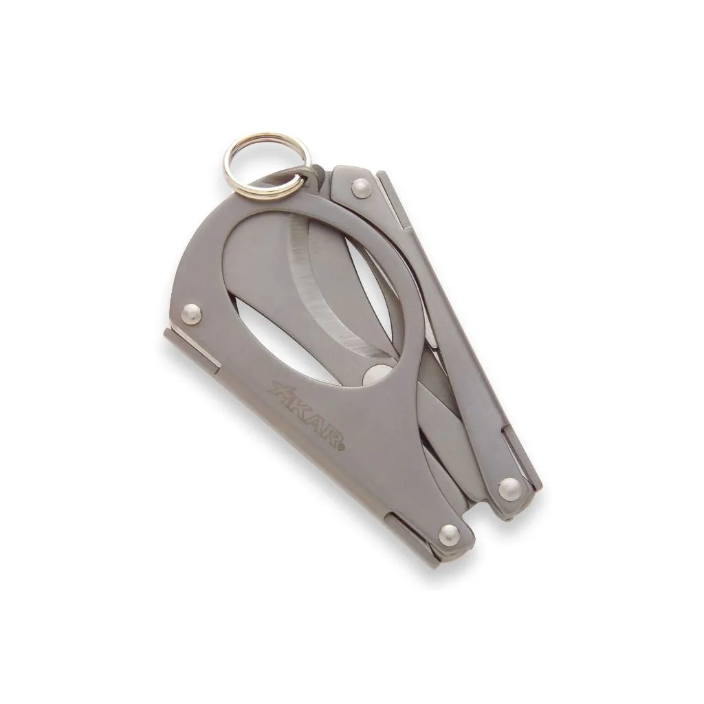XIKAR MTX Multi-Tool Cigar Scissors/Cutters – foldbar multi-funktion cigar­værktøj i rustfrit stål