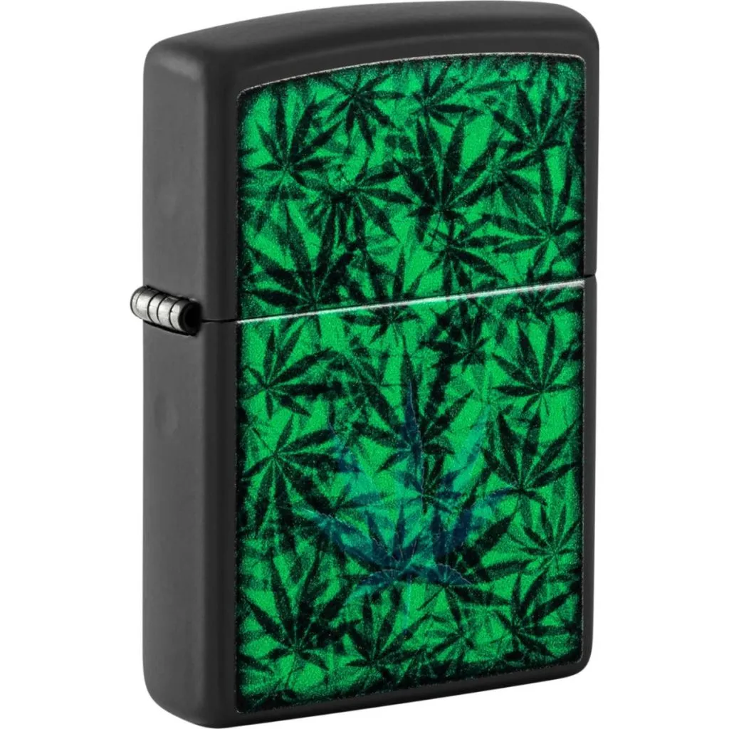 ZIPPO Black light Cannabis