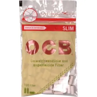 OCB Organic Slim Filters 120 stk. 
