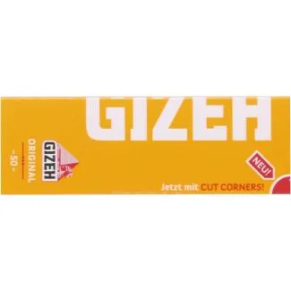 GIZEH Gul 50 stk. cigaretpapir