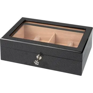 Humidor Carbon Finish hi-gloss