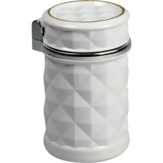 Bil askebæger m. LED-lys – passer i bilens kopholder, vand- & vindtæt låg